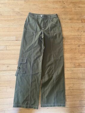 LPA olive green utility style pants. Size small